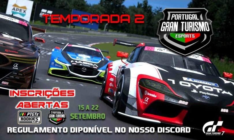 INSCRIÇÕES ABERTAS 

Todos os pilotos novos que validarem a sua inscrição irão participar nas tomadas de tempo para acesso às vagas disponíveis: 

6 Vagas Divisão AM
28 Vagas Rookies Cup

Utilizem o nosso DISCORD para terem acesso a toda a informação: discord.gg/tkFDQbVSbh