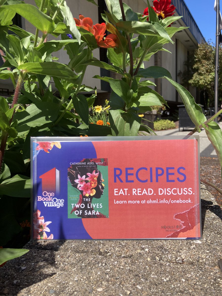 ahml's tweet photo. We'll be at the Arlington Heights Farmers Market tomorrow from 9-11 am! Stop by to get your own #OneBookOneVillage recipe cards. Giveaways available while supplies last. Learn more about One Book, One Village, #AHMLTheTwoLivesofSara by @cawest329 & more: https://t.co/SMXjoVFUV0 https://t.co/x2diZqVeT7