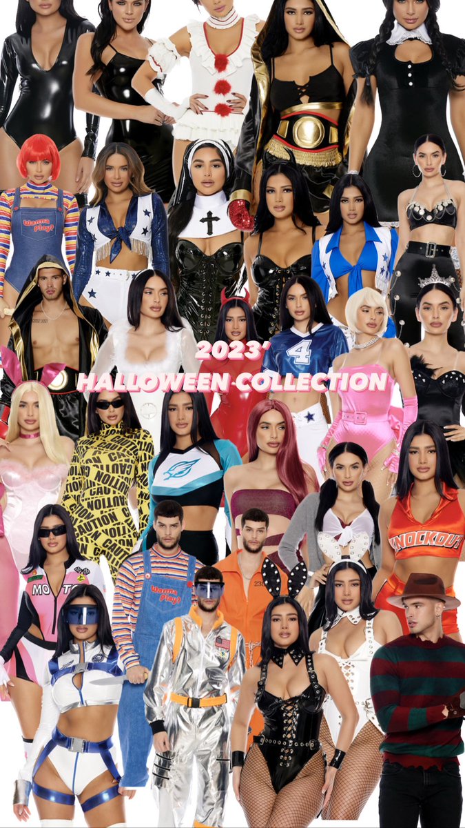 2023 HALLOWEEN COLLECTION LINEUP! 👻🎃 NOW WITH MENS COSTUMES!!😱😱
Available for preorders starting TOMORROW 9/14!😳 Whos ready?

Which costume are you peeping!!?

🛍️Shop In Store 📍Midland Park Mall
 (SAME DAY PICKUP AVAILABLE) Or Online at klynnkouture.com