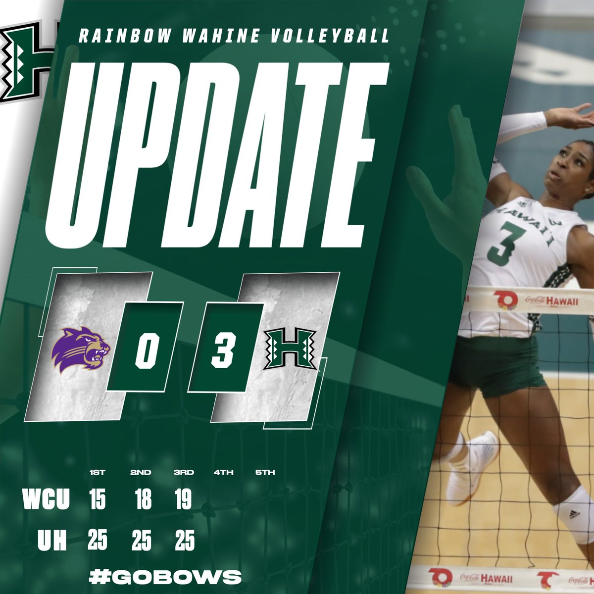 Hawaii W. Volleyball tweet media