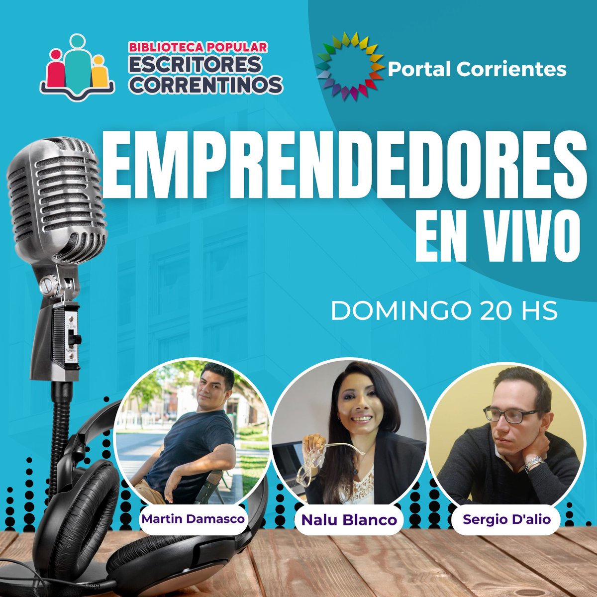 juanmar6633's tweet photo. ✨ ¡La cita es este domingo en YouTube en el canal "PORTAL CORRIENTES" y también puedes sintonizarnos en https://t.co/aDIdJjGrMk. 📺🎙️ Encuentra los enlaces en la bio. ¡Te esperamos! 🙌🤩 https://t.co/OGIWtOYGHz