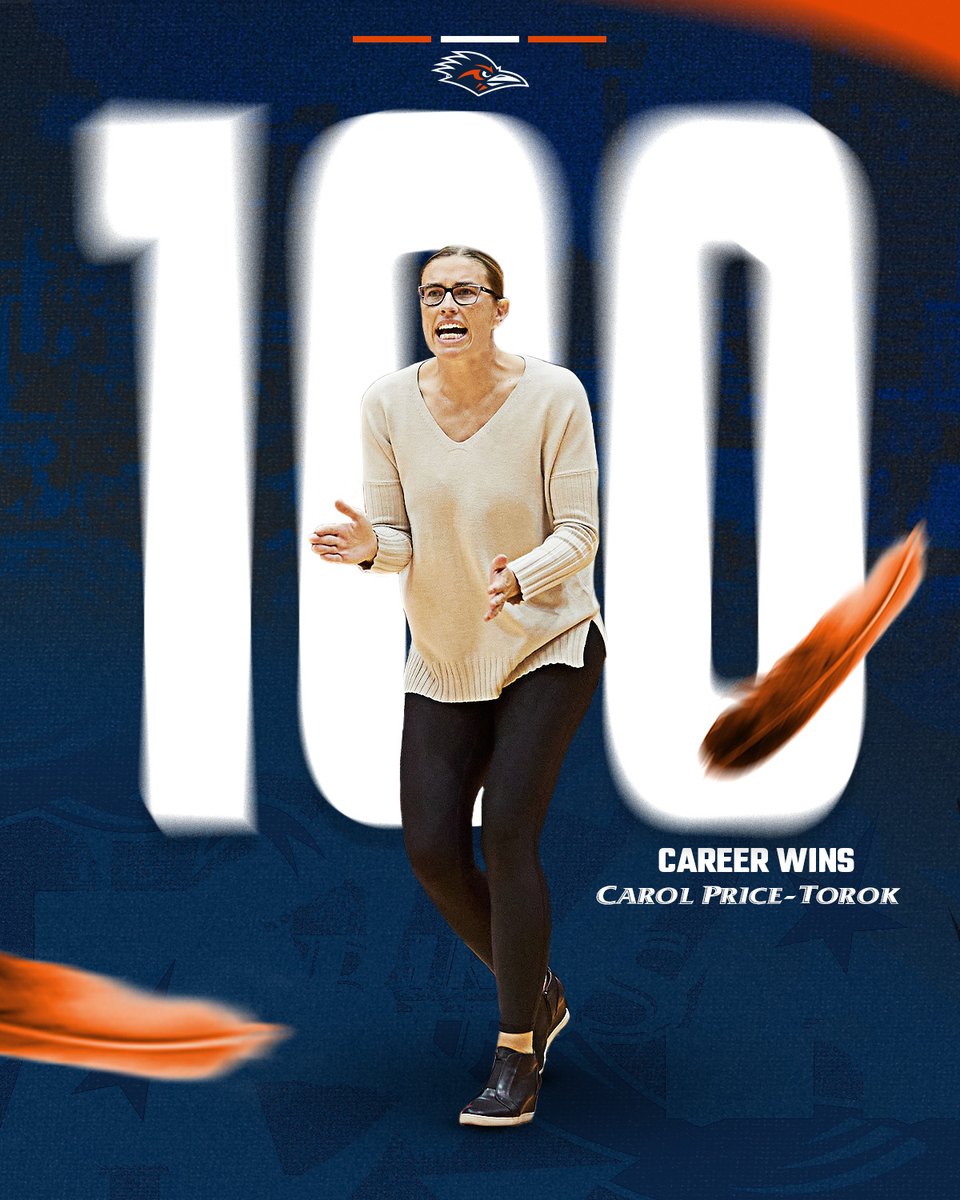 There you have it! Head Coach Carol Price-Torok has officially earned her 100th career victory! 

🏐🤩🥳

#BirdsUP 🤙 | #LetsGo210
