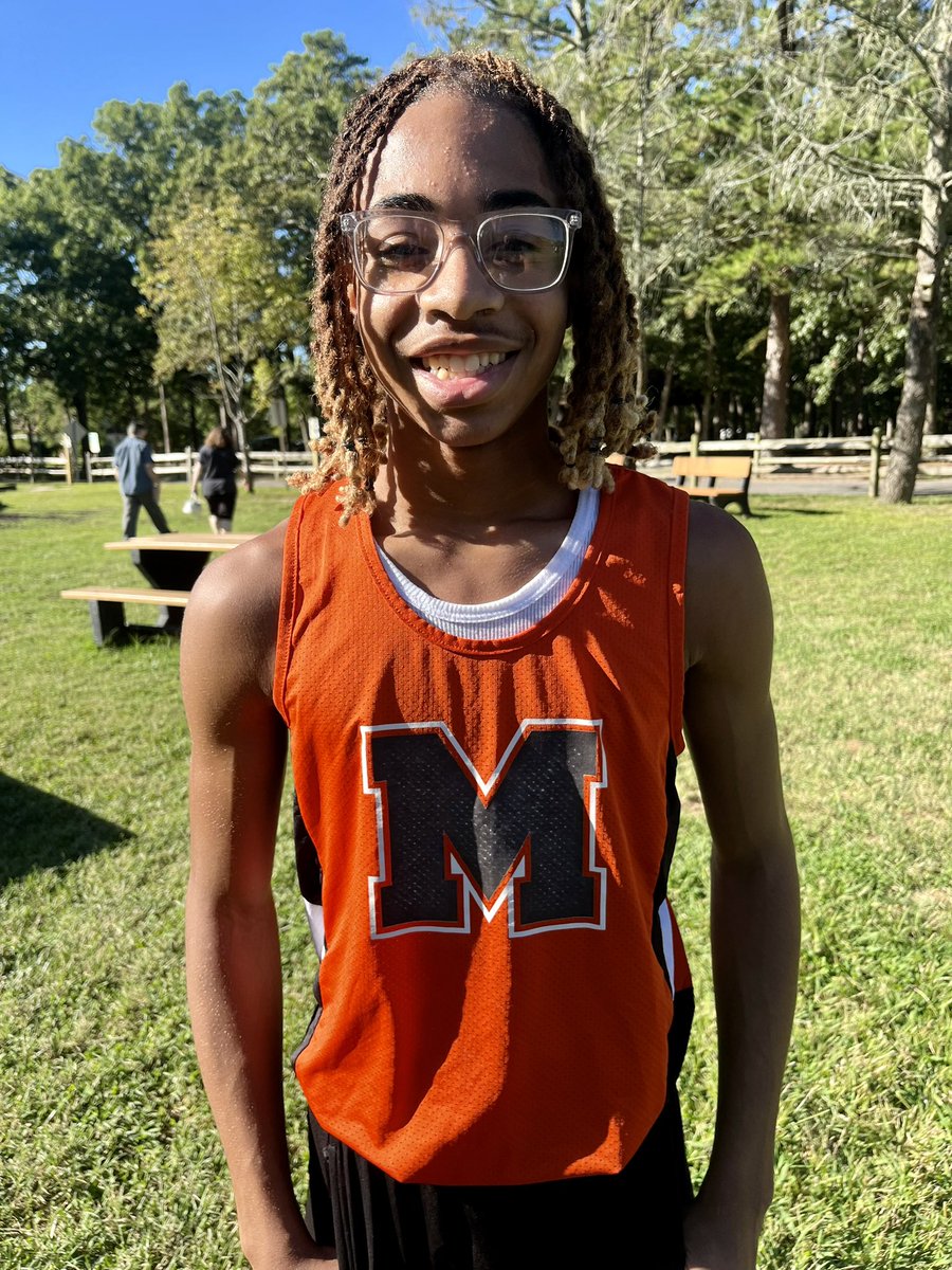 CMCSports's tweet image. Middle Twp freshman Jamar Mack wins the boys race at the Big 5 meet at county park in 18:49. 
#CapeAtlanticLive 
@CAL_LiveSports 
@MTHSAthletics1