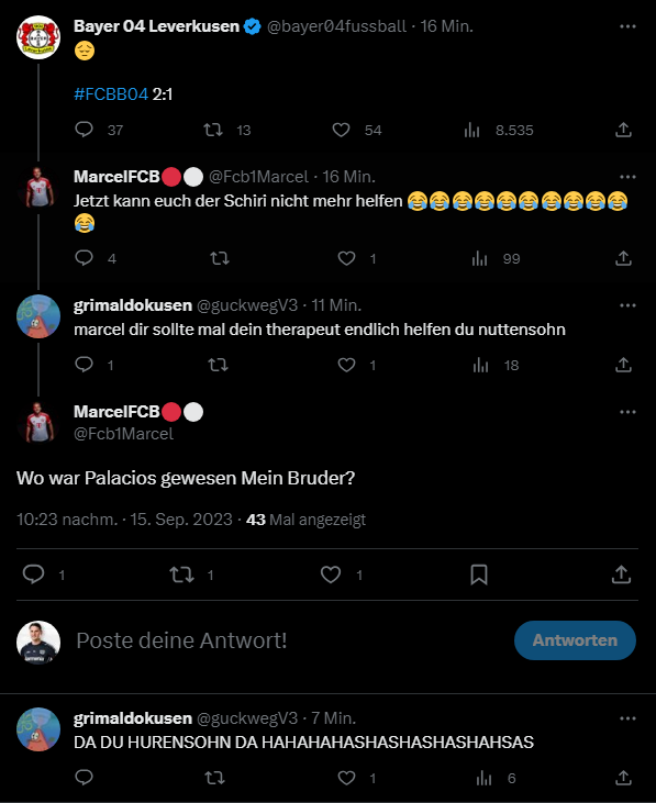 DonBlossomB04's tweet photo. Karma existiert https://t.co/1dSqvlsGP6