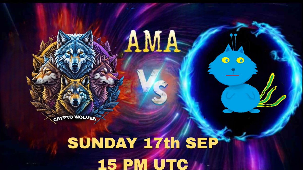 cryptoWolvesen's tweet photo. We're pleased to announce our exclusive voice ama with  BLUI
 
 Our Guest: GRAMPS

⌛️DATE    : SUNDAY 17th SEP
⏰TIME     :  15 PM UTC
💬VENUE  : https://t.co/UpuiCuQsFU
💲Reward Pool : 50 $
https://t.co/5shUDr0z43
LIKE+R 
Put your questions here 👇 https://t.co/uu10lrBxgg