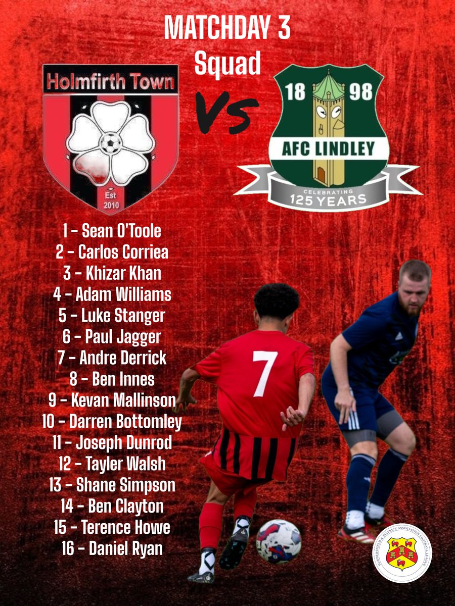 HolmfirthTown's tweet photo. ⚽ vs AFC Lindley Reserves
🏆 Home Cup Match
🗓 16 Sep 2023
🕐 2:00pm https://t.co/yJpxCfDN5J