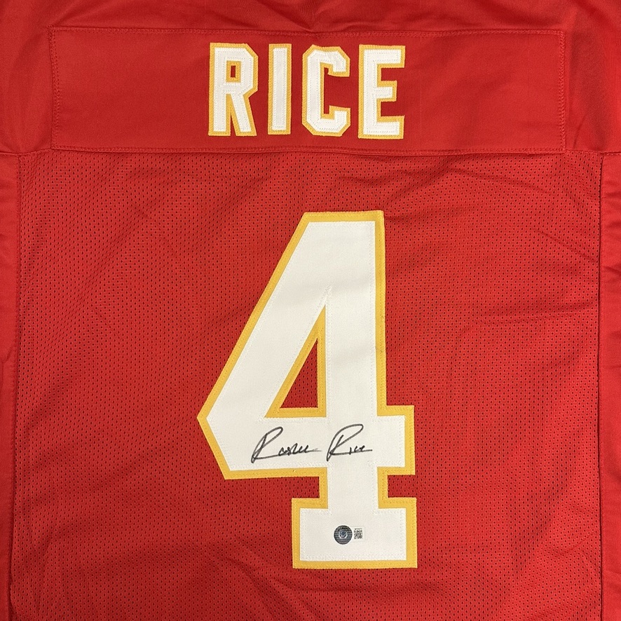 If Rashee Rice scores a touchdown AND the Chiefs beat the Jaguars today, we'll give a Rashee Rice autographed jersey to someone who reposts this post and follows us!