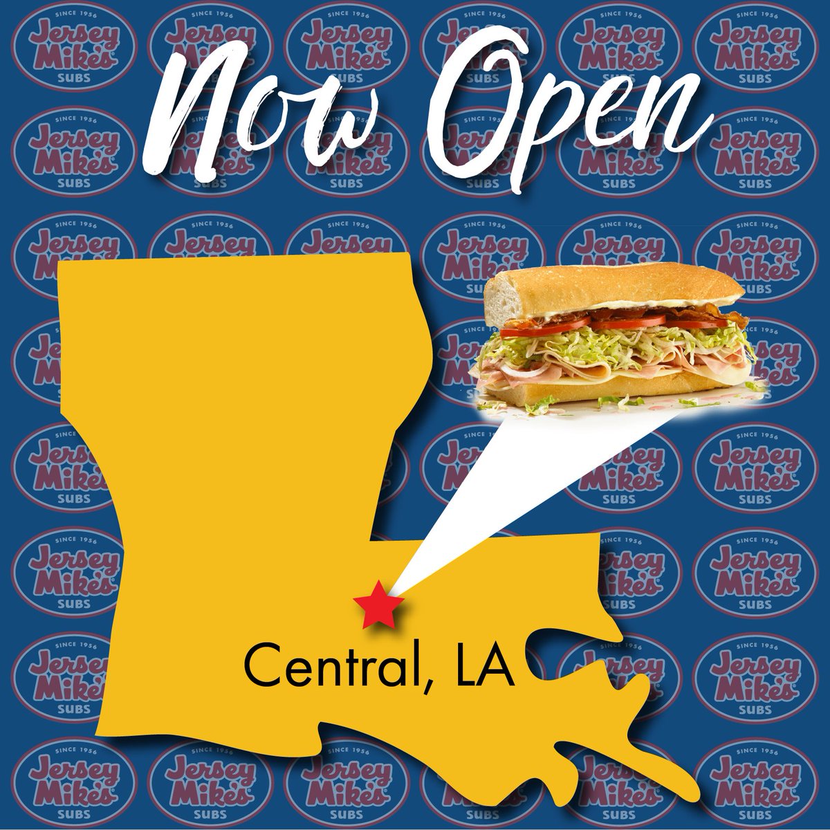 New <a href="/jerseymikes/">Jersey Mike's Subs</a> at the Settlement on Shoe Creek in Central, LA. Our own Emily Kramer has been representing franchisees throughout LA and MS since 2015. Congrats on this #newlocation and a successful opening. 
#retail #jerseymikes #chainlinkscre