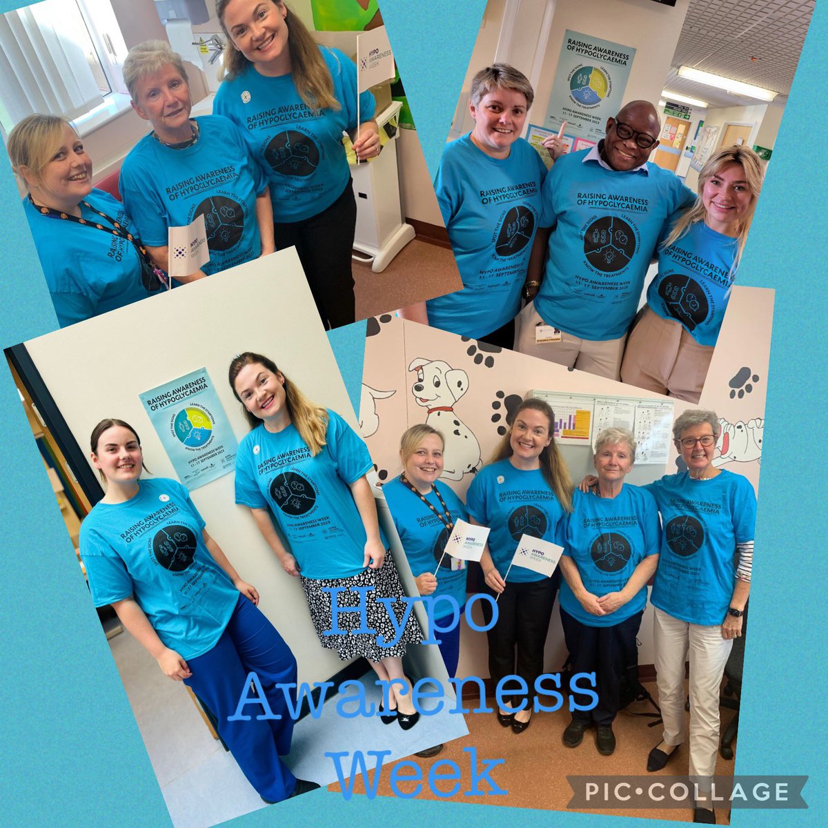 The Paediatric Diabetes Team have been marking Hypo Awareness Week, visiting schools, wards, clinics providing care to children with diabetes. Testing staff’s knowledge, to win a pen, every one loves a pen! Well done all
<a href="/Gailclack53/">Gail</a> <a href="/LeahPanniers/">leah panniers</a> <a href="/NurseGregDix/">Gregory Padmore-Dix</a> <a href="/SuzanneHardacr1/">Suzie Hardacre 🏴󠁧󠁢󠁷󠁬󠁳󠁿</a>