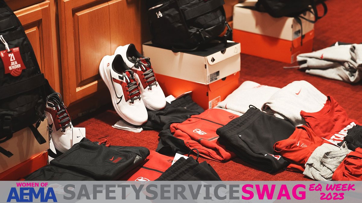 AEMA_Women's tweet photo. 💙 #SAFETYSERVICESWAG 💙

#EQWeek2023 https://t.co/49k0DQFb09