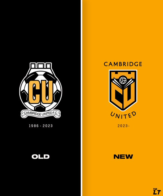 CabineSport's tweet photo. Cambridge United propõe mudança de símbolo 👀 https://t.co/Tp6UKP4H6W