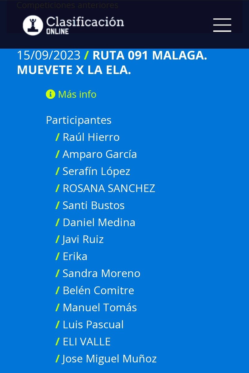 cdaxarlon's tweet photo. 🔵COMPETICIONES DEL FIN DE SEMANA 📆🔵

⤵️Fin de semana lleno de pruebas, desde hoy viernes hasta el domingo. Con especial interés y participación en la prueba en casa de Torre del Mar.

➡️ Ruta 091 Málaga. Muévete por la ELA.
➡️ Legua y Milla de Torre del Mar. https://t.co/tPdVA5VaNf