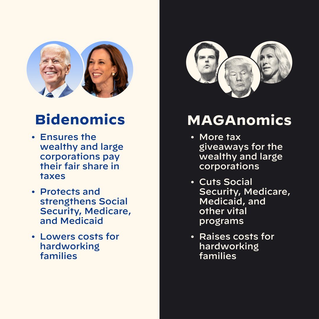 Cd8Indivisible's tweet photo. Two different visions for America. https://t.co/dgLwvVzF2O