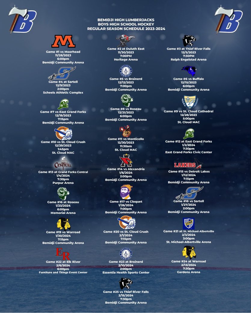 Bemidji Hockey tweet media