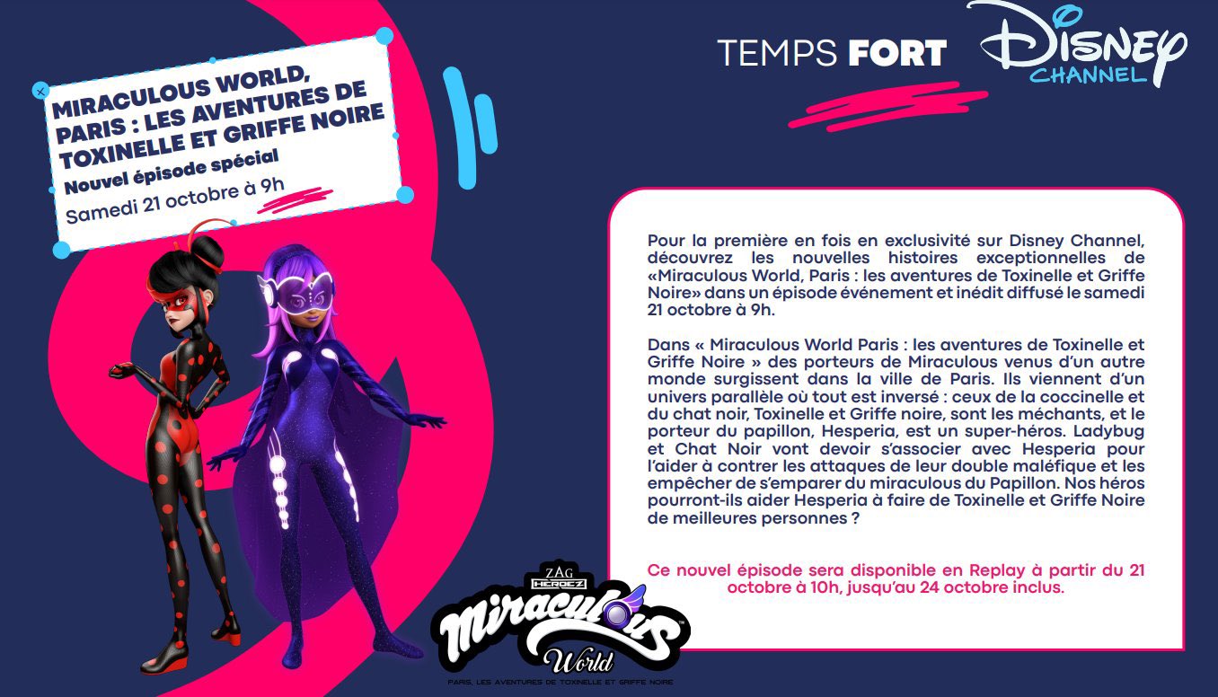 Sinopses de Miraculous World: Paris e Conformação revelados