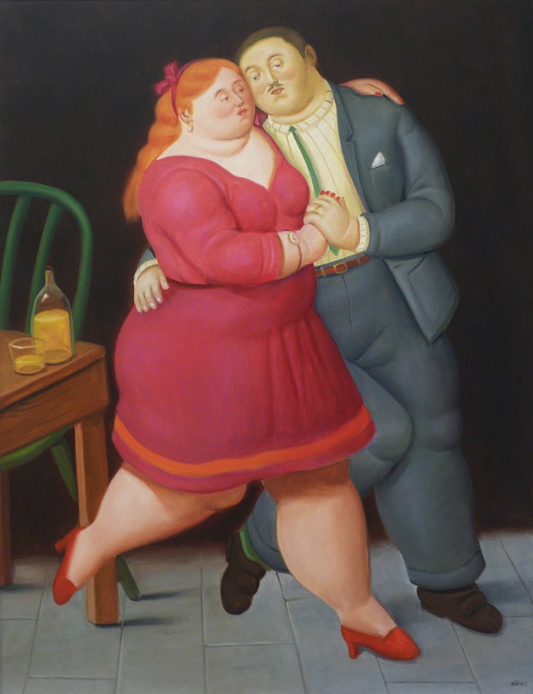 DanseusedeTango's tweet image. #RIP #Botero #tangodancer