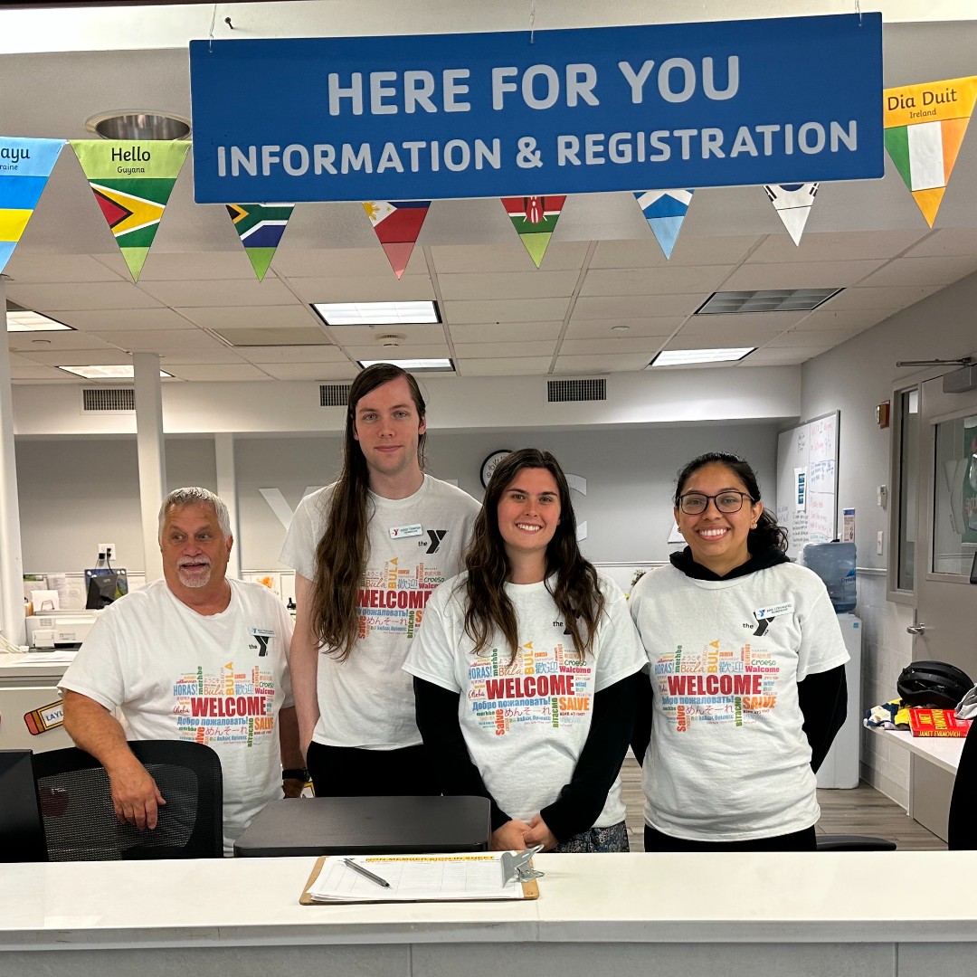 RyeYMCA's tweet photo. Welcome to the Rye Y! During #WelcomingWeek we are celebrating members who immigrated here from all over the world. We'd love to hear your story! Please fill out a short form at the Member Services Desk. https://t.co/ftDYQ3J0g5