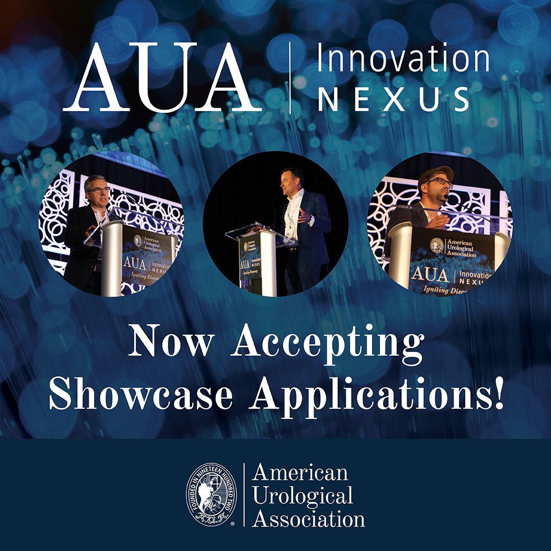The AUA is now accepting applications for the 2024 Innovation Nexus Conference Showcase competition. Apply today for the chance to pitch your innovation to a panel of seasoned investors and successful innovators. More information here ➡️ auanexus.org/innovation-nex… #AUA #Urology
