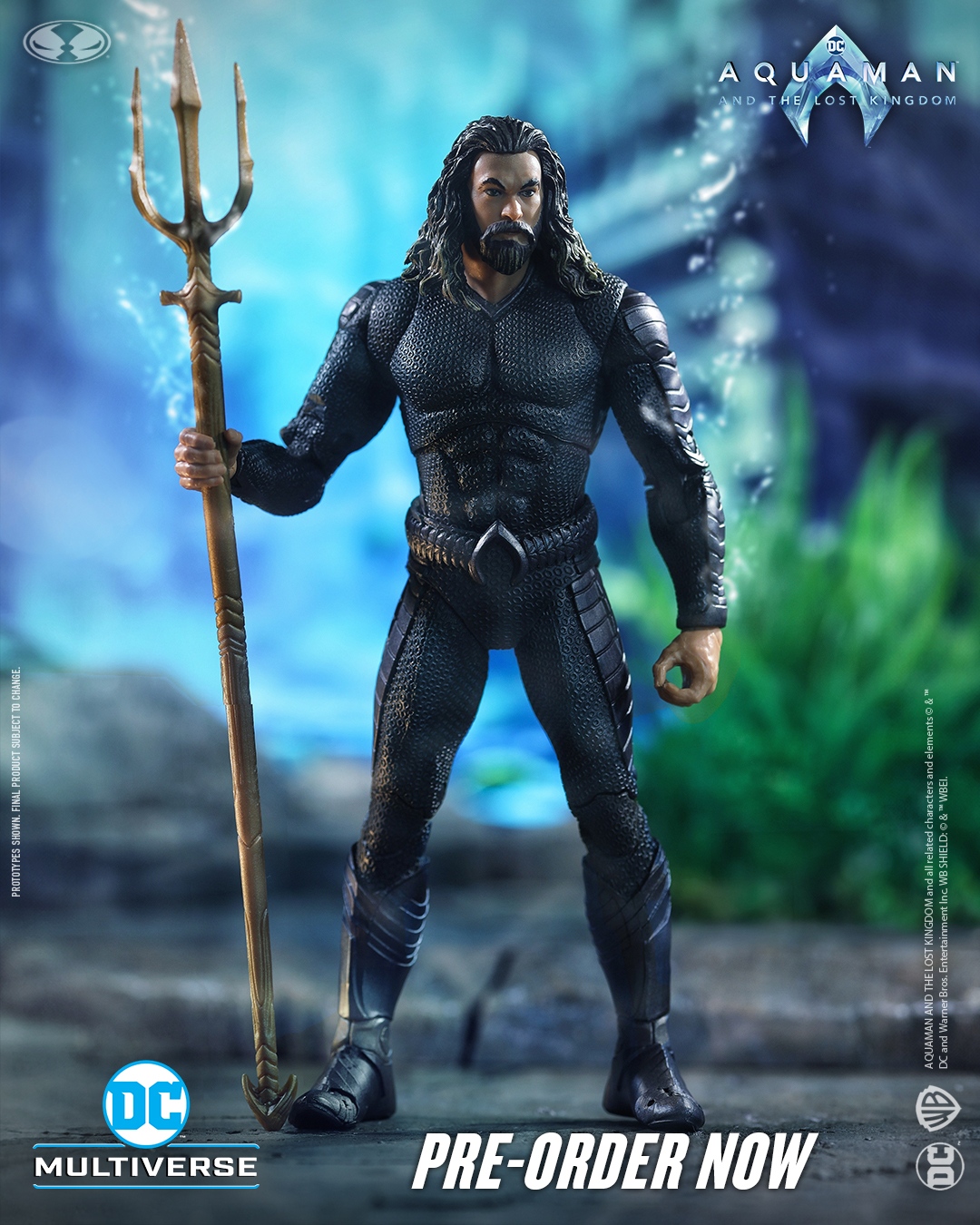 Aquaman and The Lost Kingdom Action Figures by McFarlane Toys