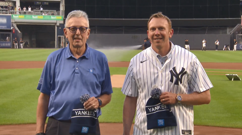 NewYorkLife's tweet photo. We knocked it out of the park at Legacy Day! We’re proud New York Life and @Yankees both have a shared goal of creating meaningful and lasting legacies. Check out the highlights from the night. #GoodAtLife https://t.co/3fFu4I3E9Y