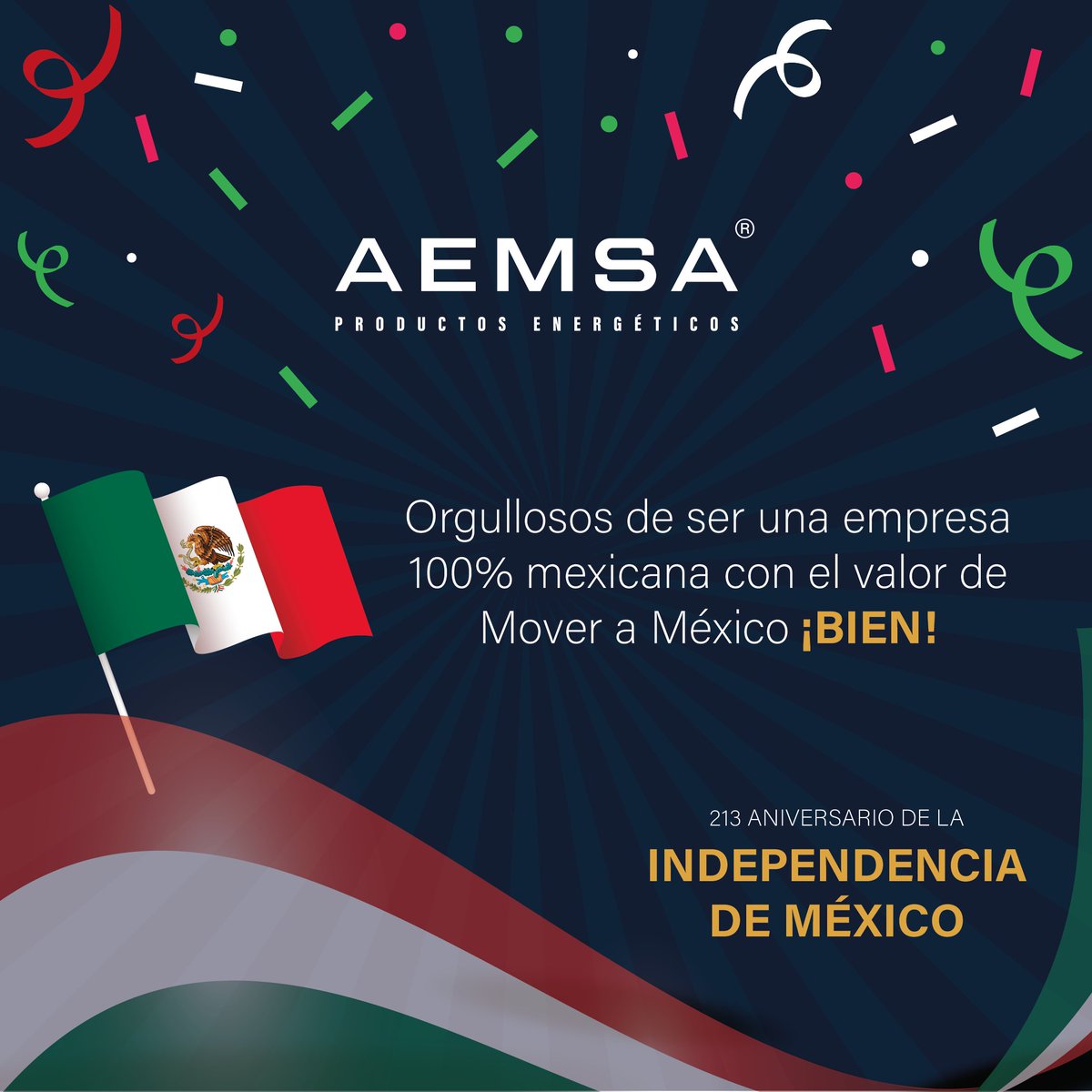 AltosEMexicanos's tweet photo. #independeciademexico #vivaméxico #MoverAMéxicoBIEN #AEMSA #16deseptiembre https://t.co/Ab7bp4VerH