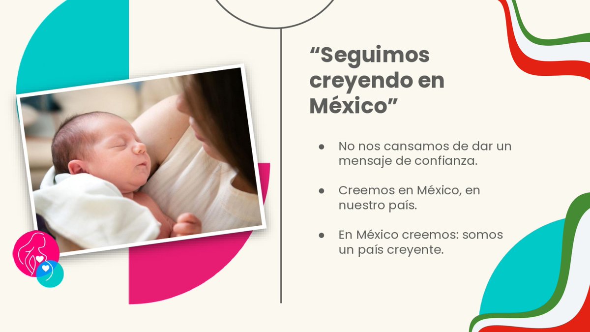 #VivaMexico <a href="/Afavormujervida/">A favor de la mujer y de la vida</a> Porque en Mexico se ama la Vida en todas sus etapas