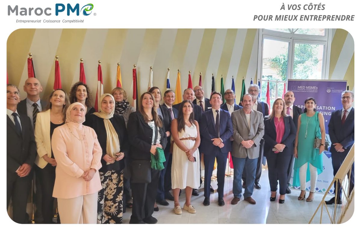 ... l'échange des bonnes pratiques entre les pays membres et de formuler des recommandations d’axes d’intervention pour les futurs programmes.
@MED_MSMEs  #PME