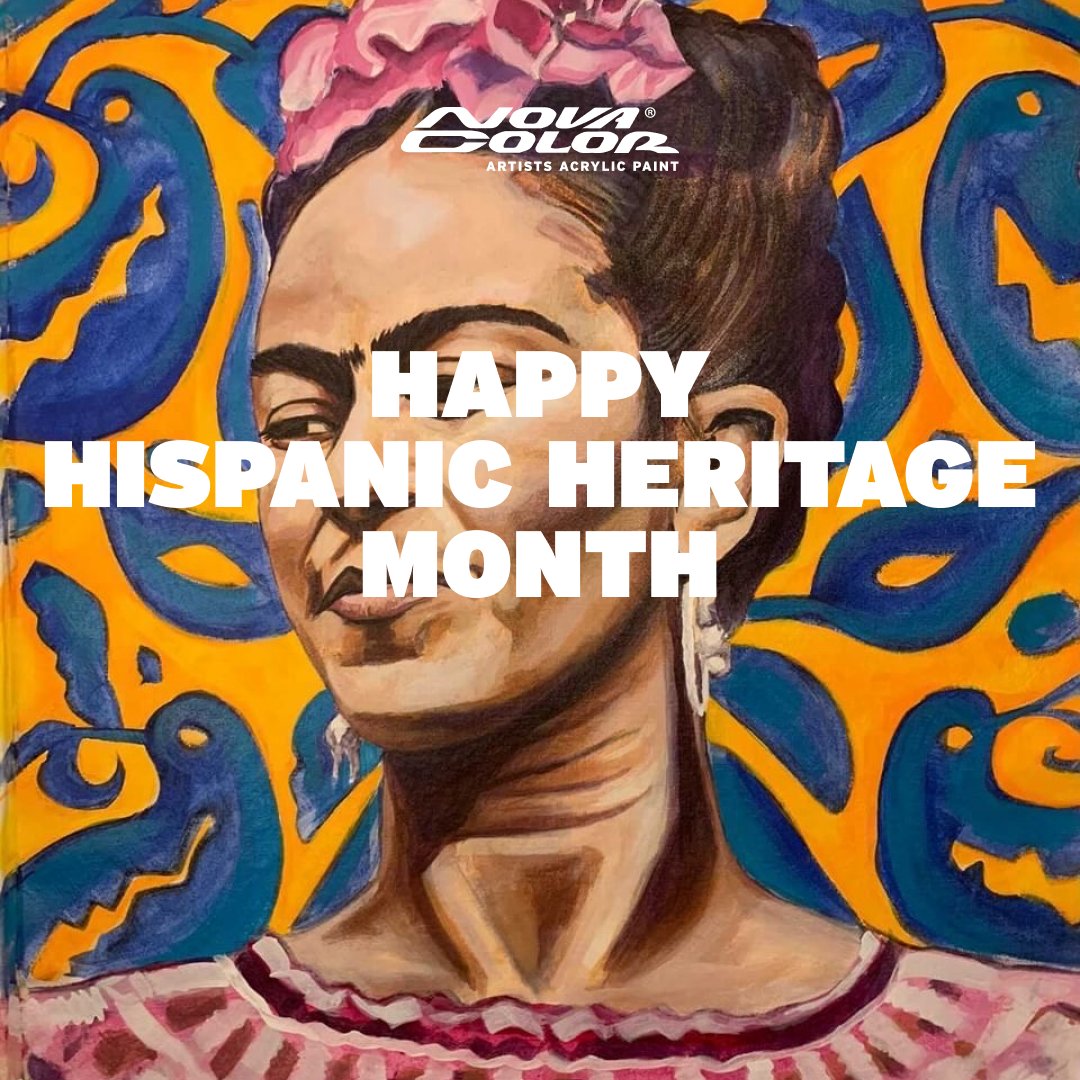 Happy Hispanic Heritage Month! 🎉

Celebrate & learn about the art contributions of Hispanic artists by clicking the link below and reading our blog!

novacolorpaint.com/blogs/nova-col…

Art by Raul Gonzalez

#Hispanicart #novacolor #acyrlicpaint #art #hispanicheritagemonth
