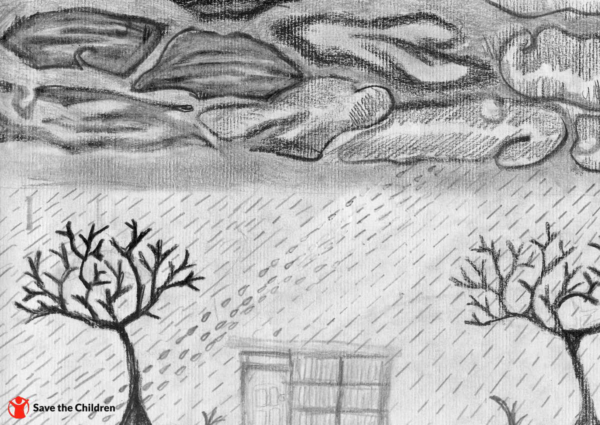 SaveChildrenPE's tweet photo. 🎨Les pedimos a niñas y niños de Piura que dibujen lo que sintieron durante las lluvias e inundaciones que afectaron el norte peruano a inicios de 2023.

Sus trazos son un duro testimonio de la urgente necesidad de proteger a la niñez con prioridad 👇🏼 https://t.co/B4VgwmA6JA