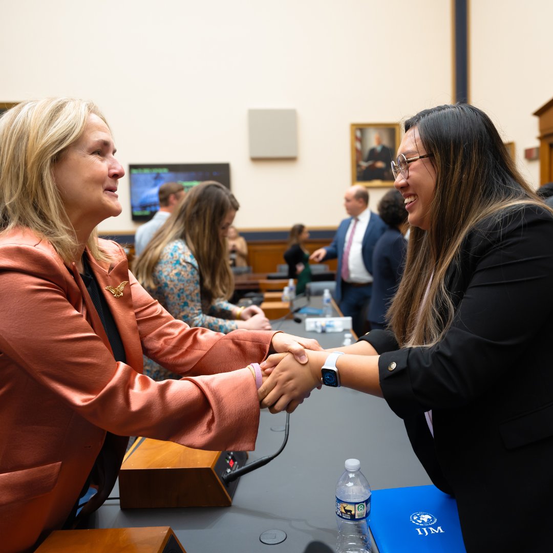 IJM's tweet image. IJM’s John Tanagho and Vanessa Bautista testified to the House @JudiciaryGOP. The hearing elevated the issue of online child sexual exploitation to Congress, an essential step in the fight for justice.
 
#Untilallarefree #EndOSEC