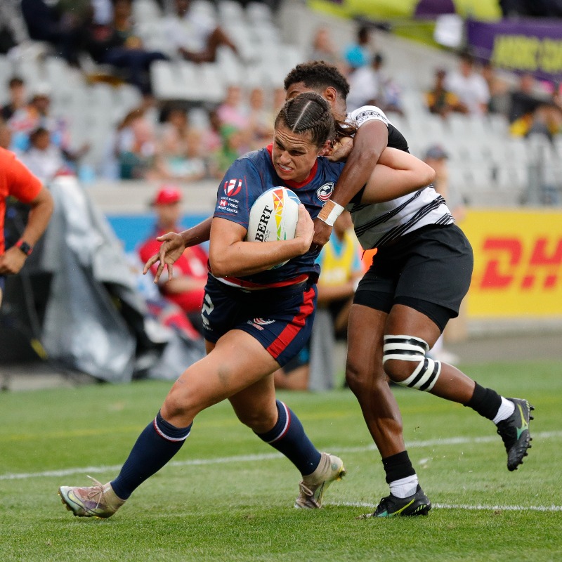 the50athlete's tweet photo. ⭐ We sat down with Olympic rugby player Ilona Maher to discuss life as a female athlete, TikTok star, and role model to young women. Check it out!