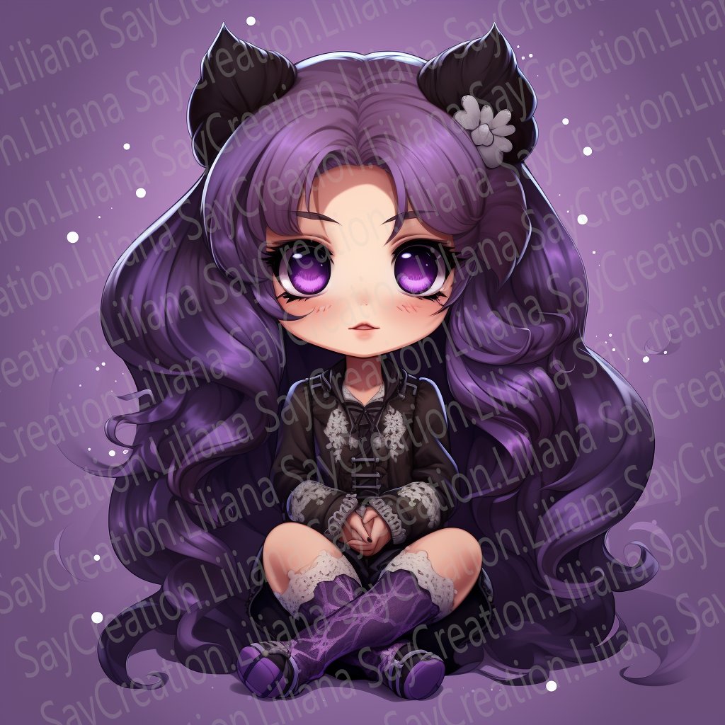 LiliSayCreation's tweet photo. I have created my Chibi Pfp as I like purple color the most. How is it? Rate it outta 10 😋
Software Used: Adobe Illustrator 
 #chibiart #Chibi #GraphicDesigner #digitalart #LogoDesign #twitch #twitchaffiliate #ENVtubers #VtuberUprisings https://t.co/iyJWaoqP5u