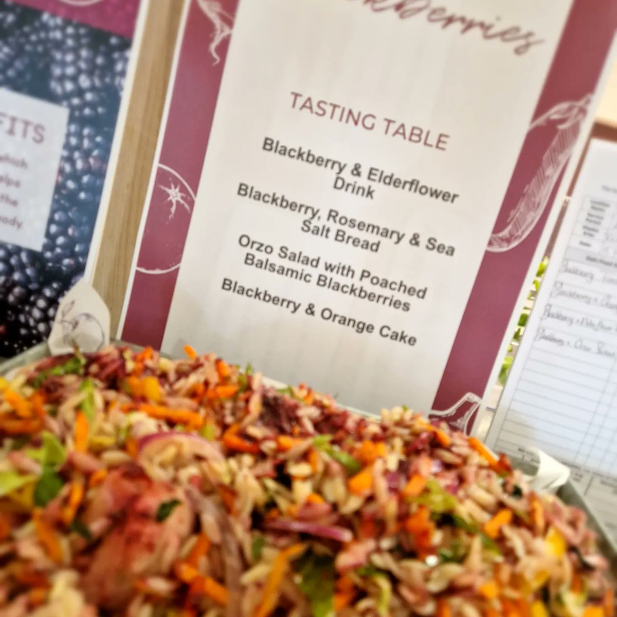 WithingtonHHowe's tweet photo. A great end to the week at @WGSManchester with a Blackberry tasting table which everyone loved 😍 along with the "WGS" Pizza Bar - good things come on Fridays 🙌 @HolroydHowe @Traceykeane123 @pammybabe68 @DamianBlake4 @chefbenji64 https://t.co/5YXGo3oqld