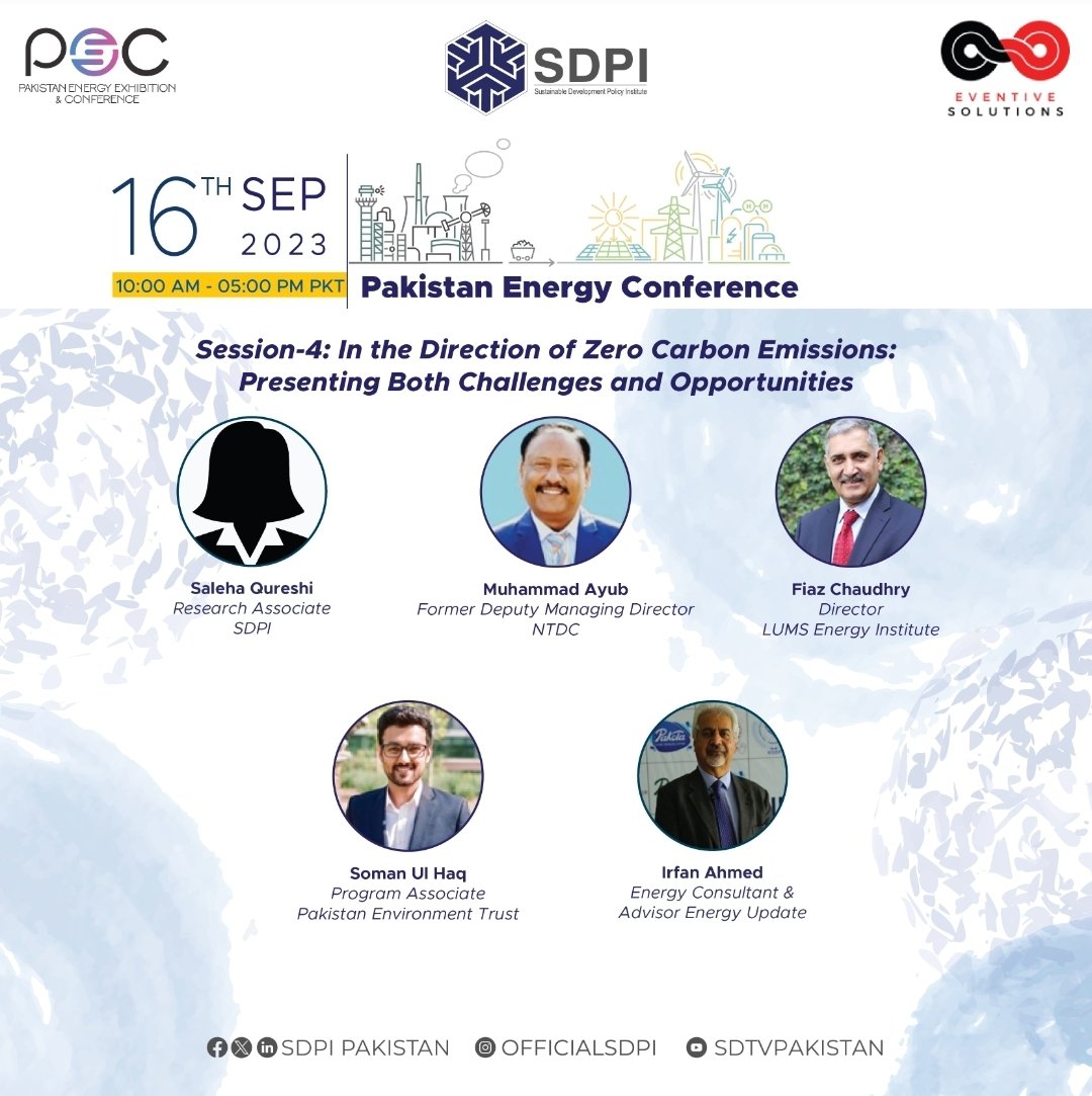 🌿Explore pathways to a #clean #sustainable future🌍💚 with an inspiring panel discussion 'In the Direction of Zero Carbon Emissions.' 🌿 #CarbonNeutrality #NetZero #PakistanEnergyConference #PEEC