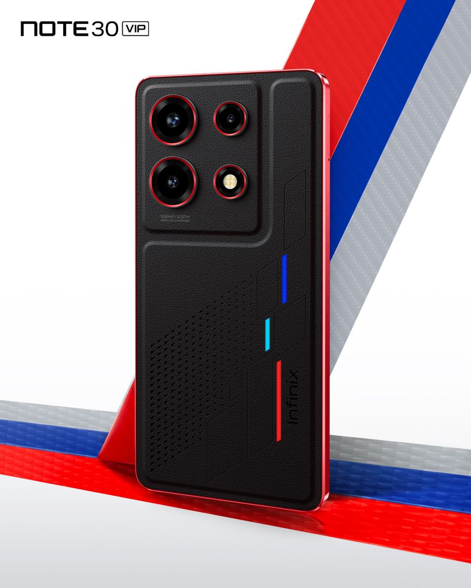 SHAZTECHHD's tweet image. 🤩 The design partnership between the Infinix NOTE 30 VIP Racing Edition and BMW is absolutely fantastic! 📱🏁 

#InfinixNOTE30VIP #RacingEdition