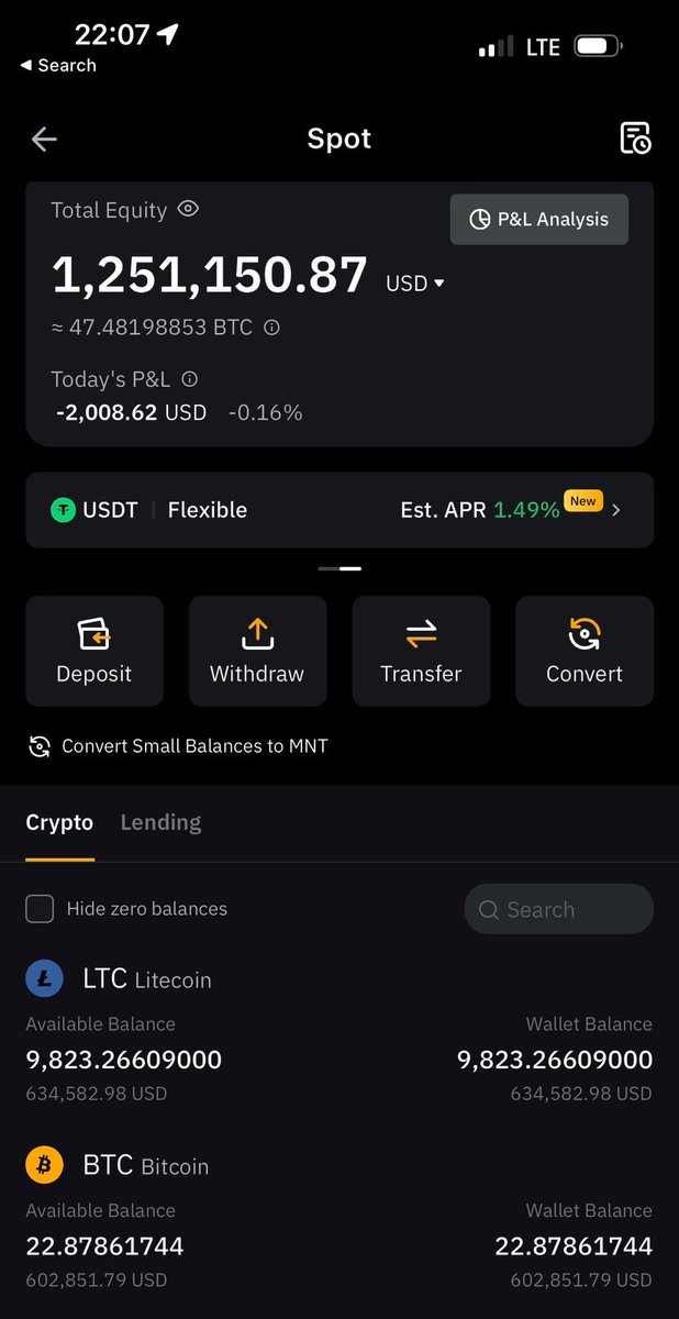 bull_bnb's tweet photo. Using bybit these days bought some $LTc for halving stuff. Some $Btc and some $Kas if you are using bybit what you trading there? https://t.co/nSdHptieul