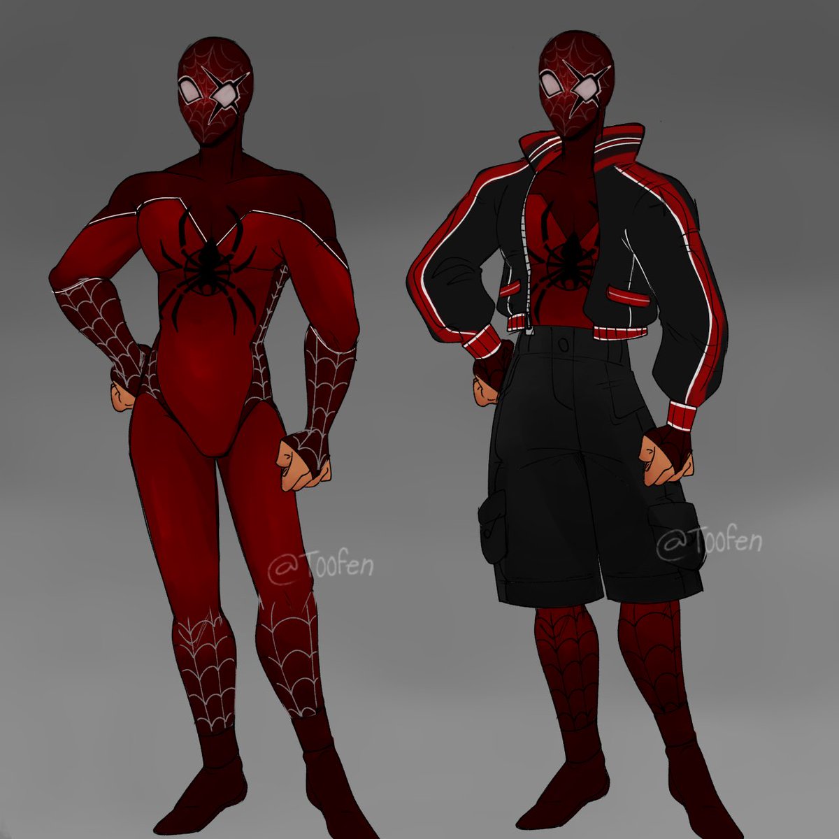 SPIDERMAN OC!!!!!
he’s from the same earth as gwen..and stayed while she was gone….but yeah…
now I have a spidersona AND spider oc..OH OH OH OH🔥
#atsv #itsv #IntoTheSpiderVerse #AcrossTheSpiderVerse #spidermanoc #SpiderMan #oc #originalcharacter #digitalart