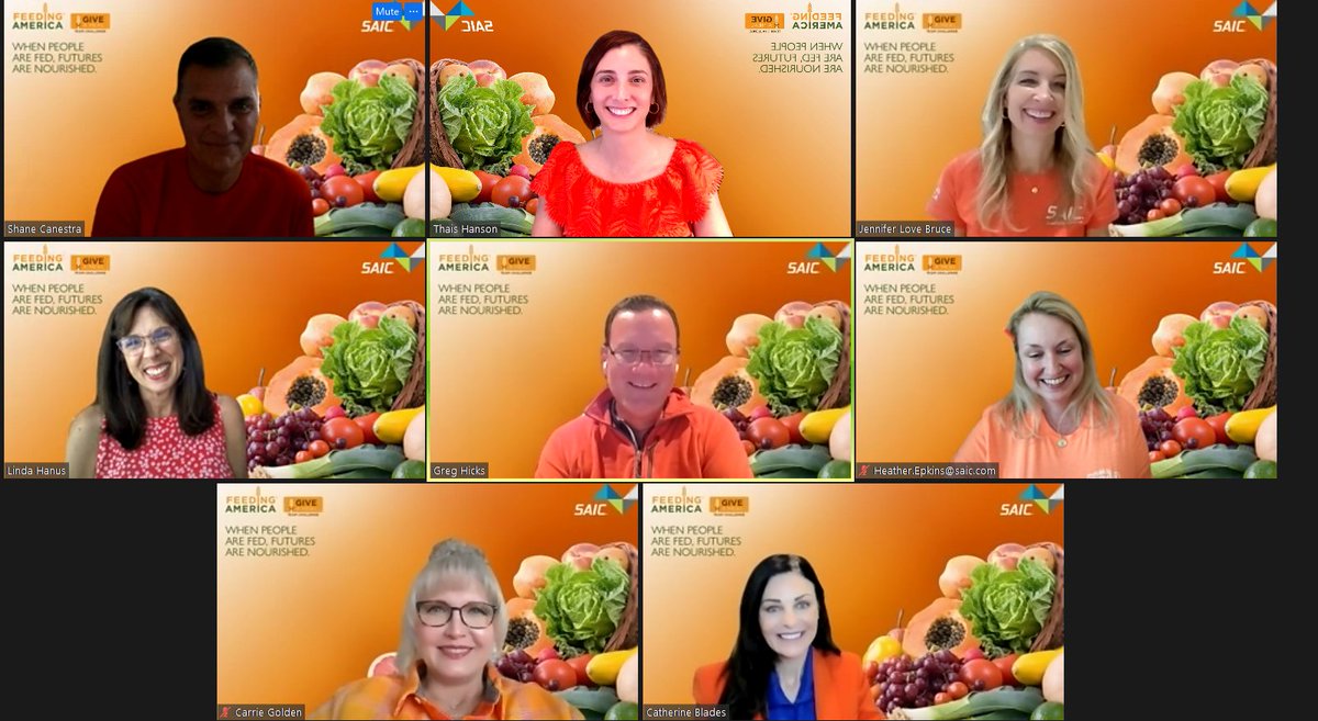 In support of #HungerActionMonth, our Marketing and Communications team wore their brightest orange shirts for a spirited team photo. Join us in spreading awareness by wearing your orange this month! Together, we can make a difference. #GiveAMealSAIC saic.co/fa23TW