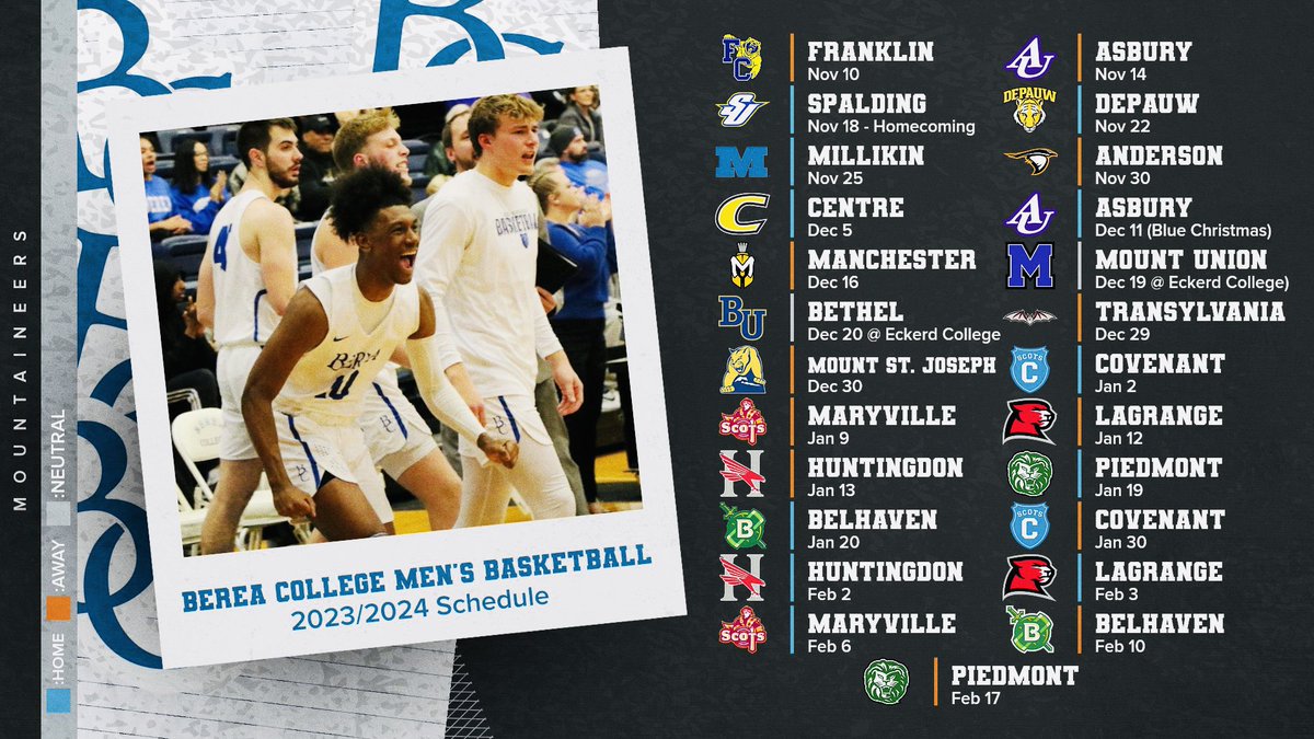 Berea College Men's Basketball tweet media