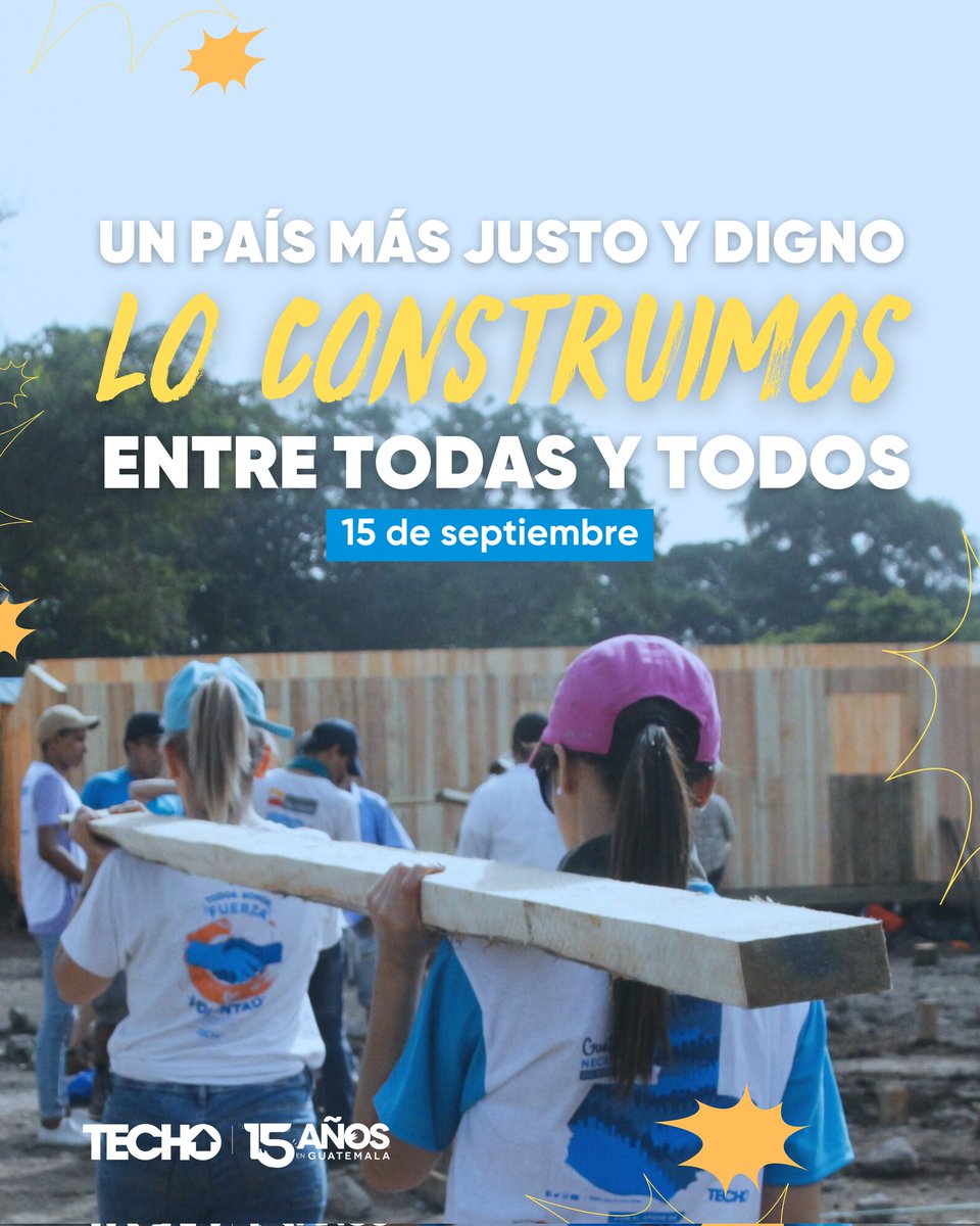 Construyamos una Guatemala donde cada guatemalteca y guatemalteco tenga la oportunidad de flocer 🇬🇹

#diadelaindependencia #construyendopaís #15deseptiembre  #juventudes #fiestaspatrias