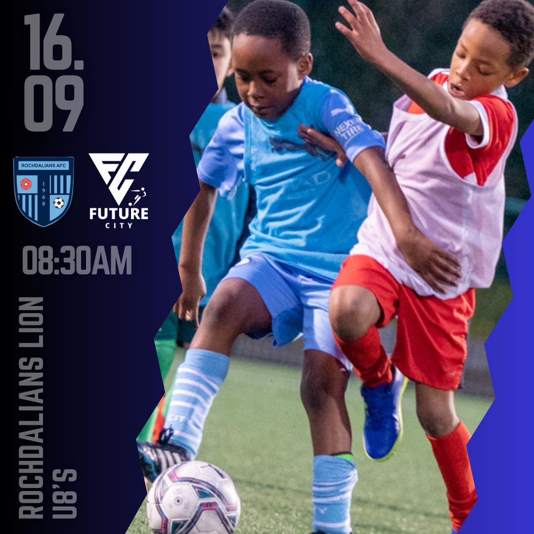 FutureCityfc's tweet photo. Here’s our juniors fixtures for this weekend 🤩

#developmentseason https://t.co/7M7ybwvFts