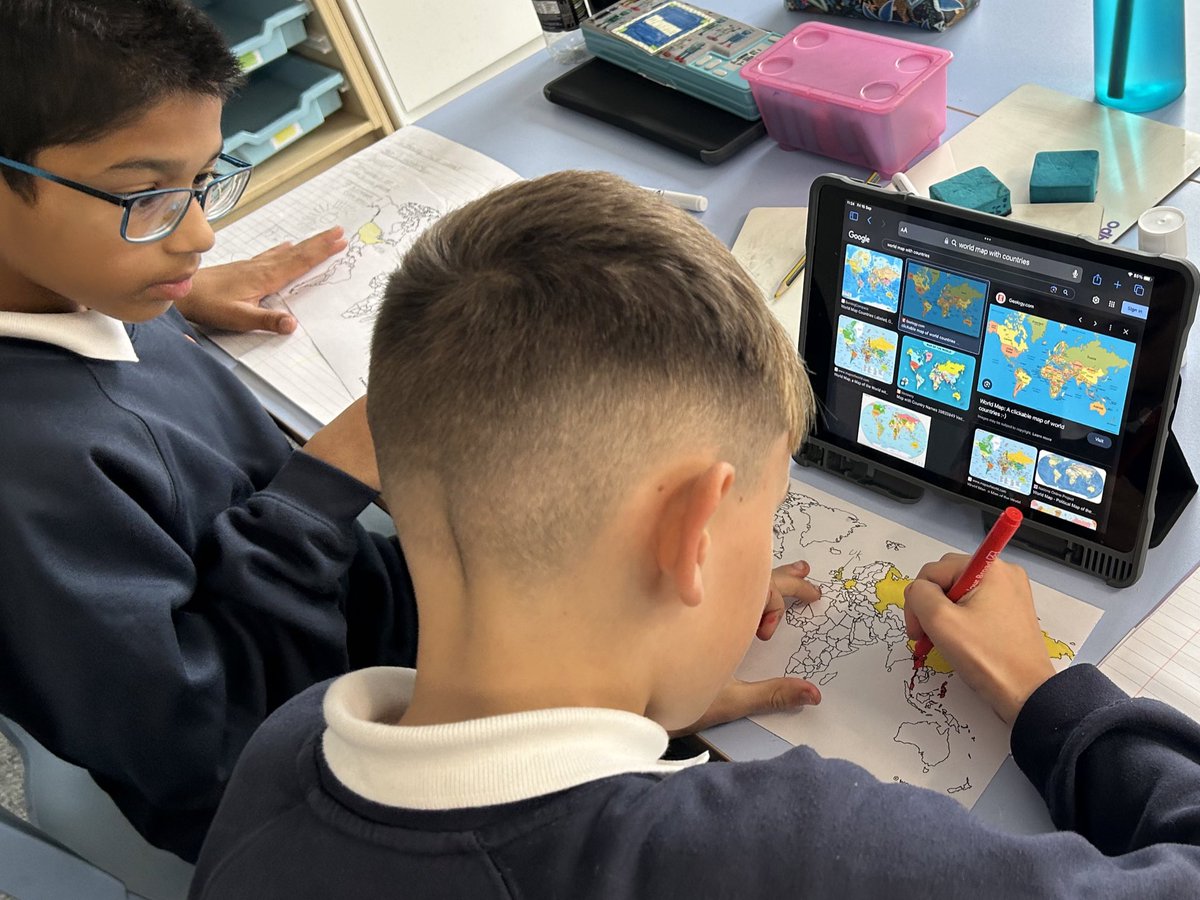 FoxCovertPS's tweet photo. P7B have widened their topic of Sustainable Life to encompass the global effects of climate change! By investigating the countries responsible for the most CO2 and the countries most affected by climate change, we are understanding #climatepoverty. @SDGoals #ClimateAction https://t.co/Tb2nmLnA89