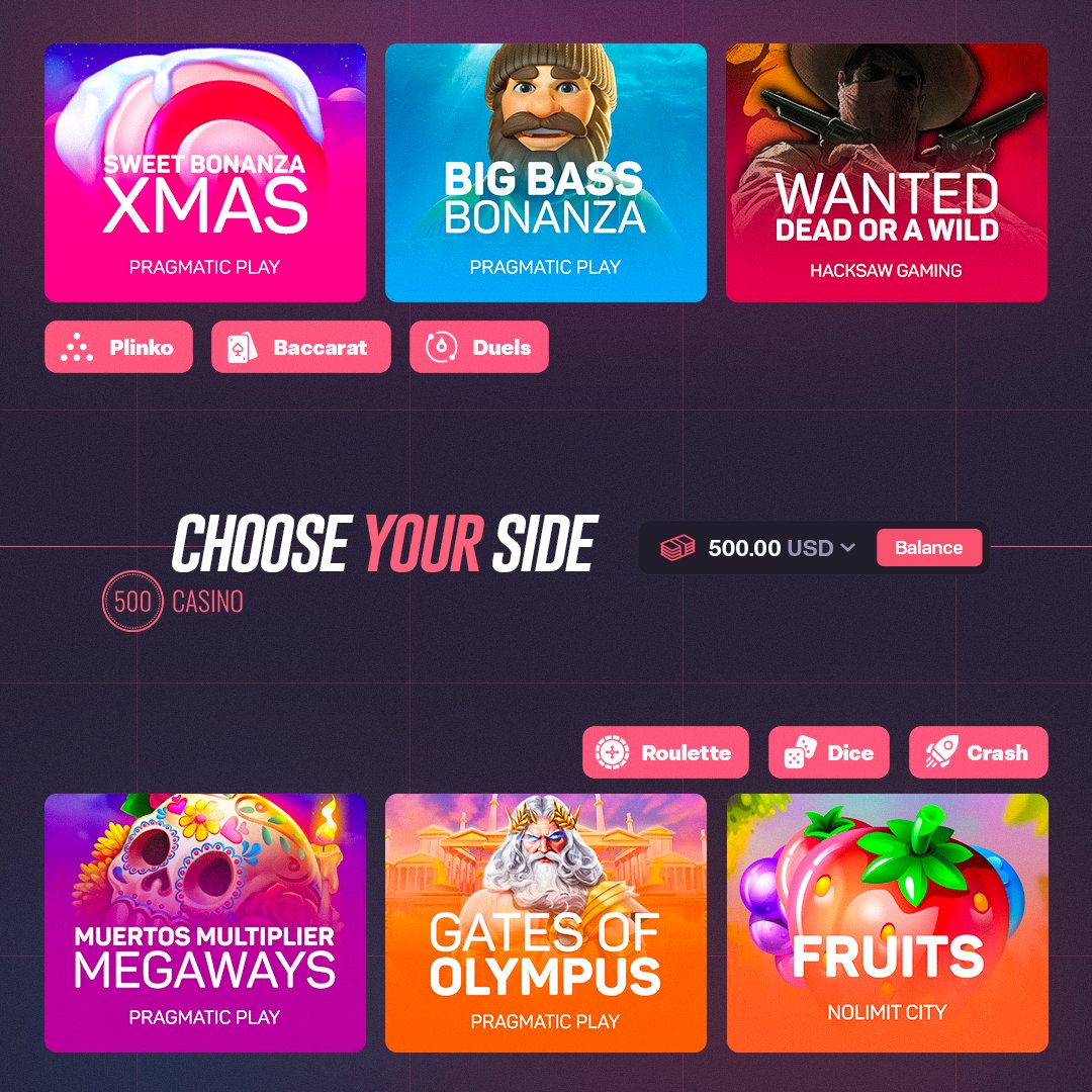 500 Casino tweet media