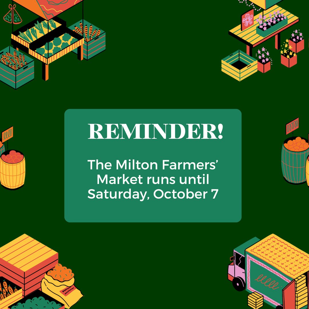 MiltonFarmers'Market tweet media