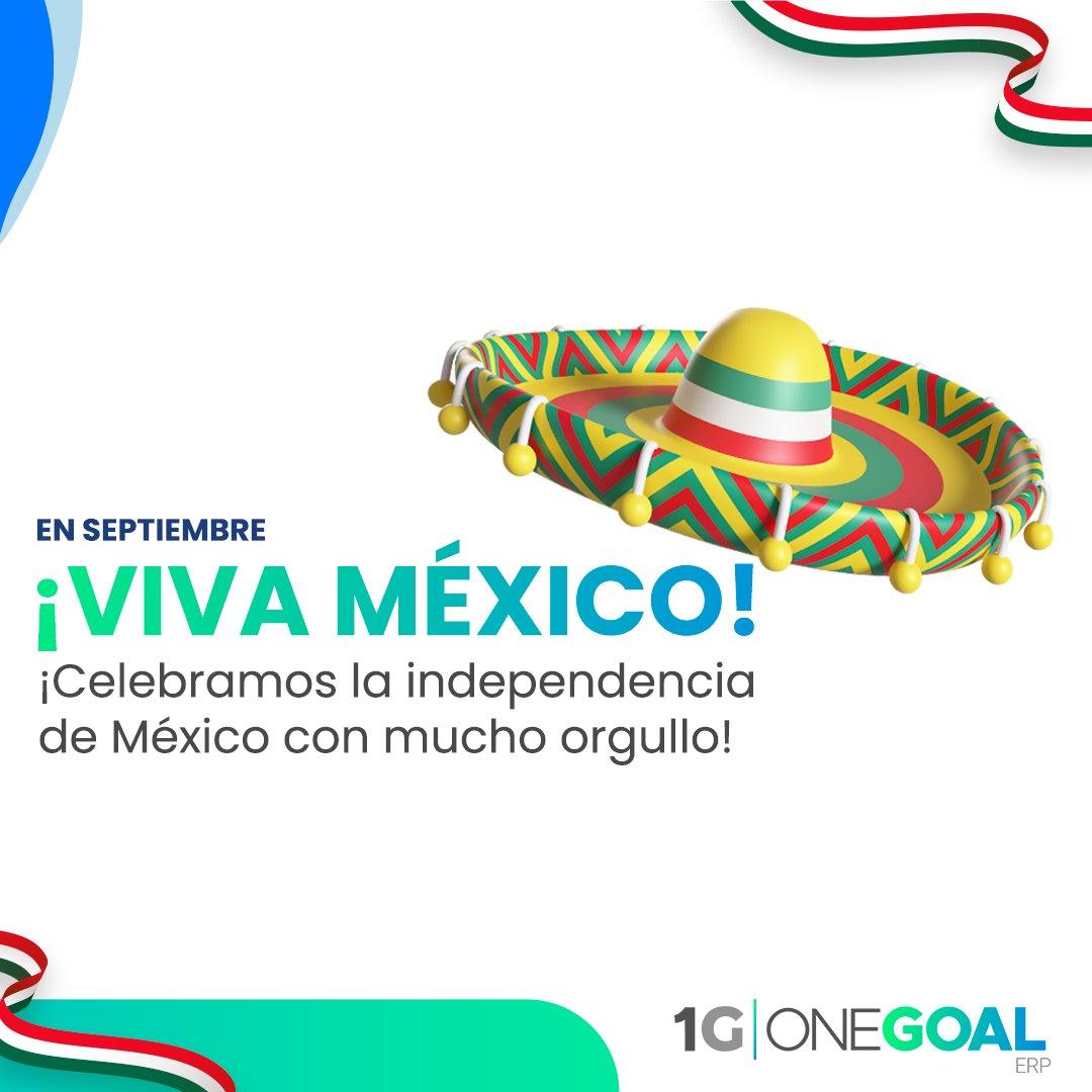 absystemserp's tweet photo. 🎉 ¡Celebremos la Independencia de México! ¡Viva México! 🎉Somos una empresa 100% mexicana, comprometida con el éxito de las empresas en México.

#IndependenciaDeMéxico #ERP #EmpresaMexicana #VivaMéxico #15DeSeptiembre https://t.co/kJI4XtWSAn