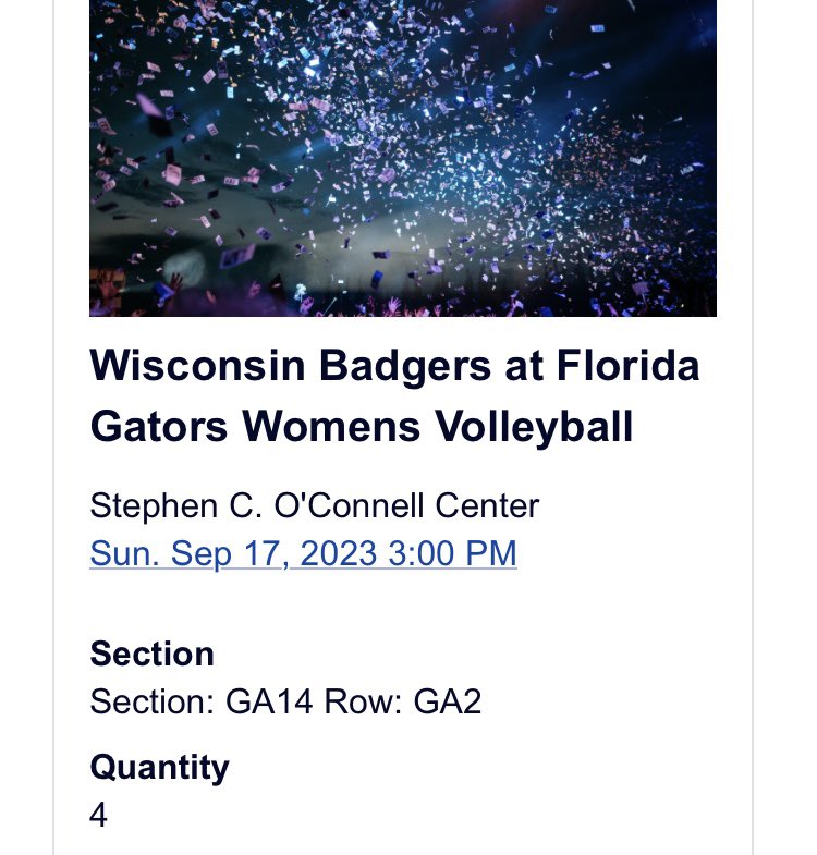 b_tuten_vb's tweet photo. #3 @GatorsVB hosting #1 @BadgerVB! I’ve got my tickets and ready for some big time VB!!!! Representing @SVAAthletics https://t.co/IhgNdx96nl