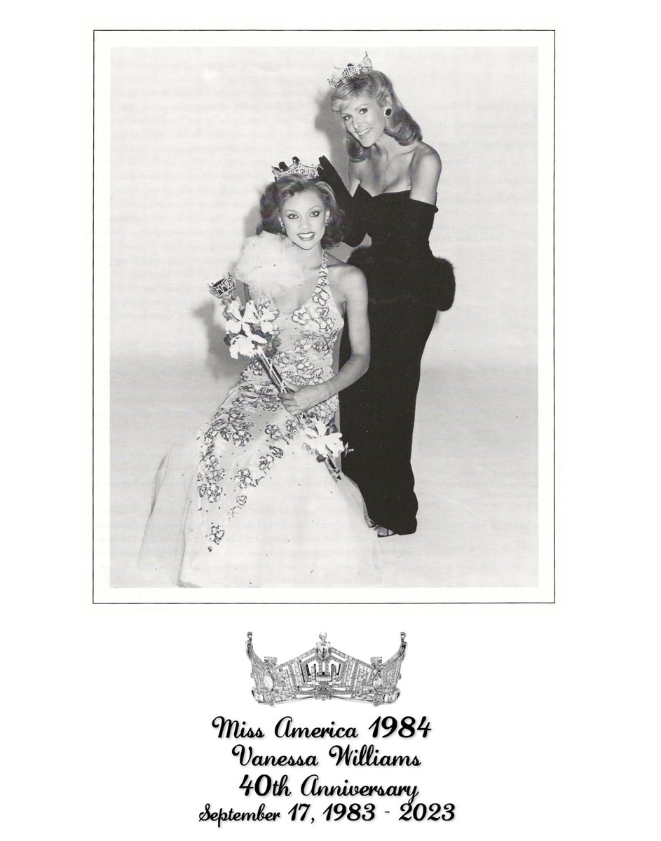 KennethBrown47's tweet photo. Miss America 1984-Vanessa Williams-40th Anniversary!!! https://t.co/qpWgjsrjOu