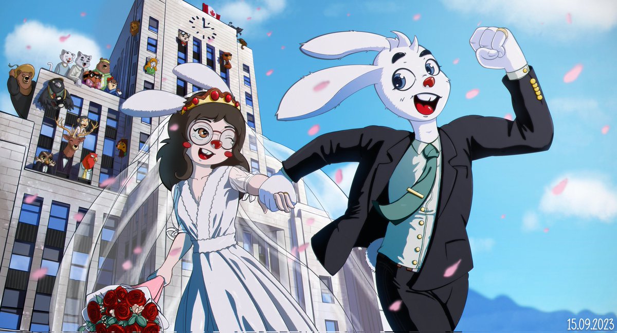 Guetting married today!🐰💒🐰
Whish me luck (she need to say yes)!