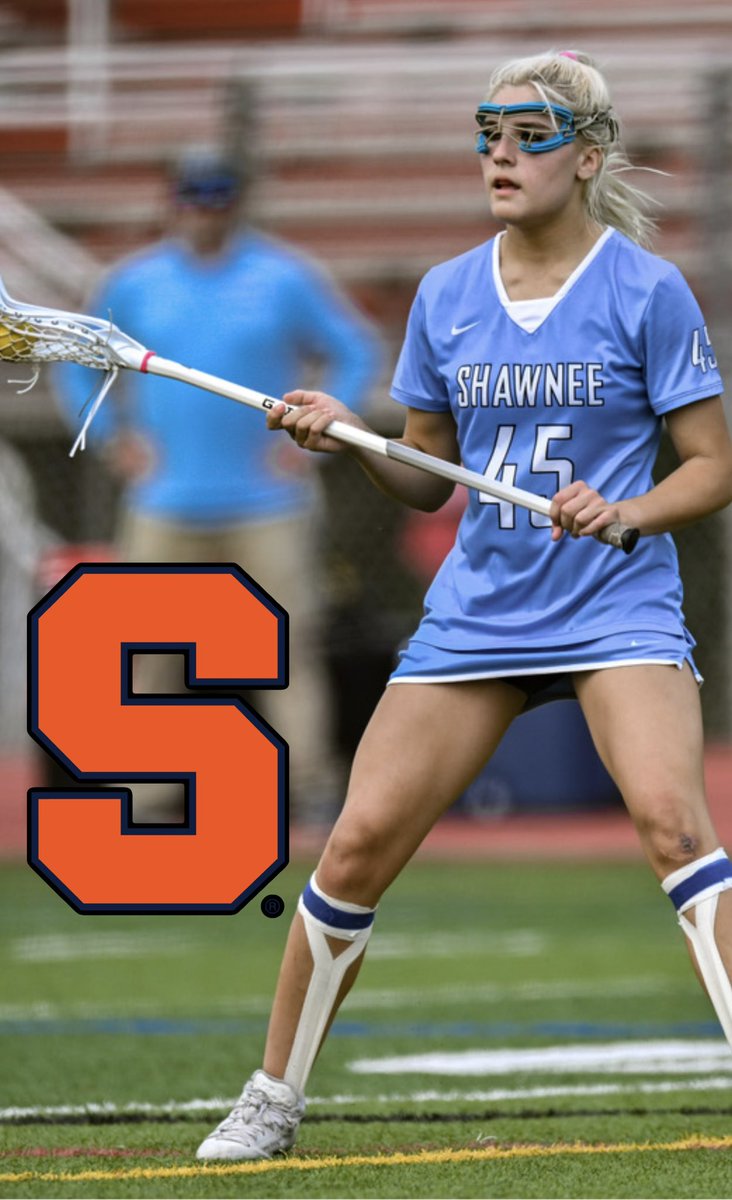 HUGE CONGRATS TO MACKENZIE BORBI ‘25 on her commitment to play lacrosse at Syracuse University! The Orange are getting an amazing player and person! The Shawnee Lax family could not be more proud of you, Mack! 💙🍊