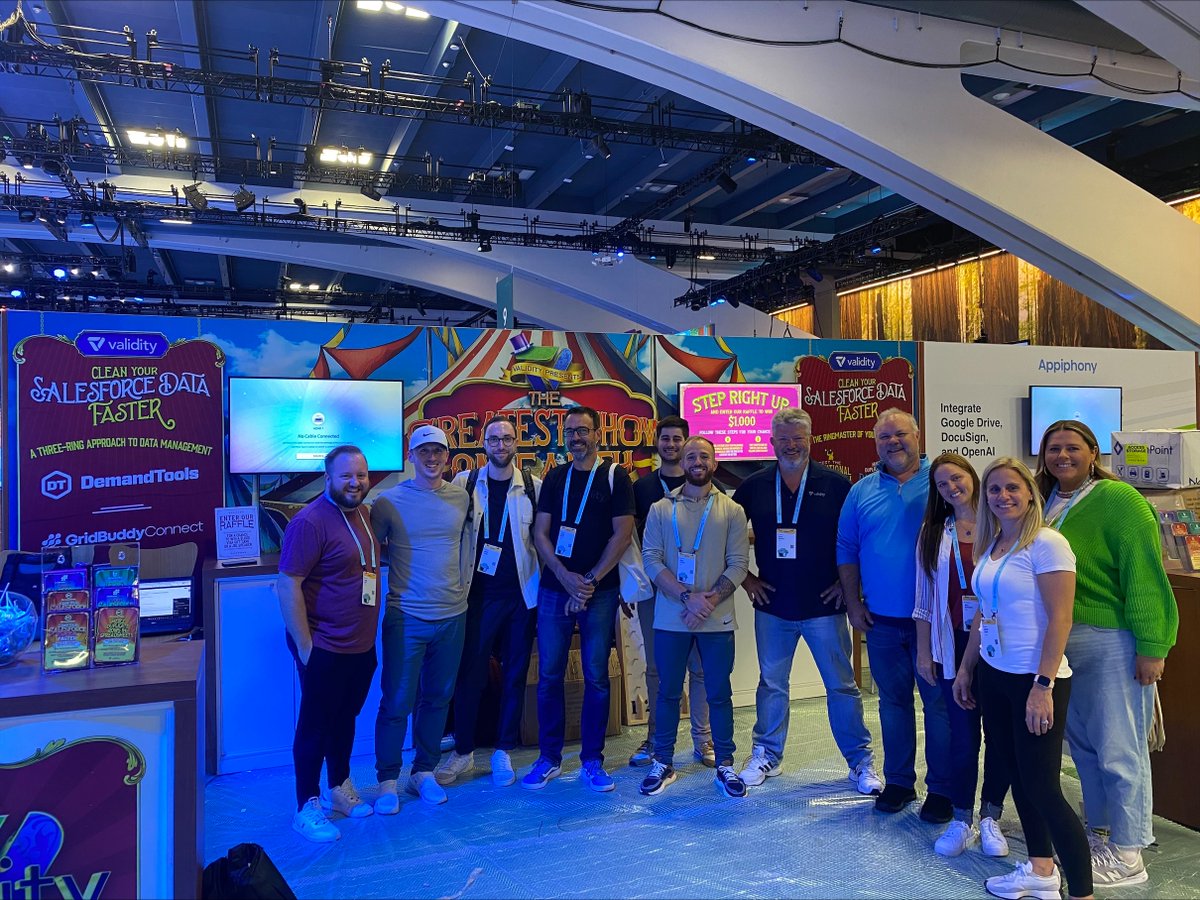 We’re not crying, you’re crying 😭#DF23 has officially come to an end, and we had such an amazing time! From our speaker sessions to booth demos to the connections we made, this past week has been–well, a dream! Thanks <a href="/Salesforce/">Salesforce</a> and <a href="/Dreamforce/">Dreamforce</a> for making it possible ☁️